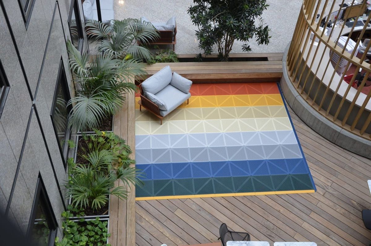 Outdoor flooring project 8