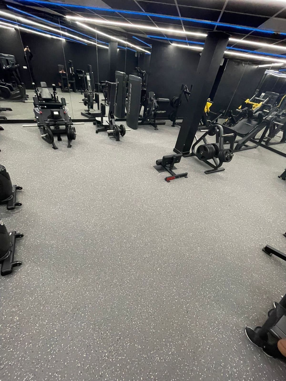Gym flooring project 7