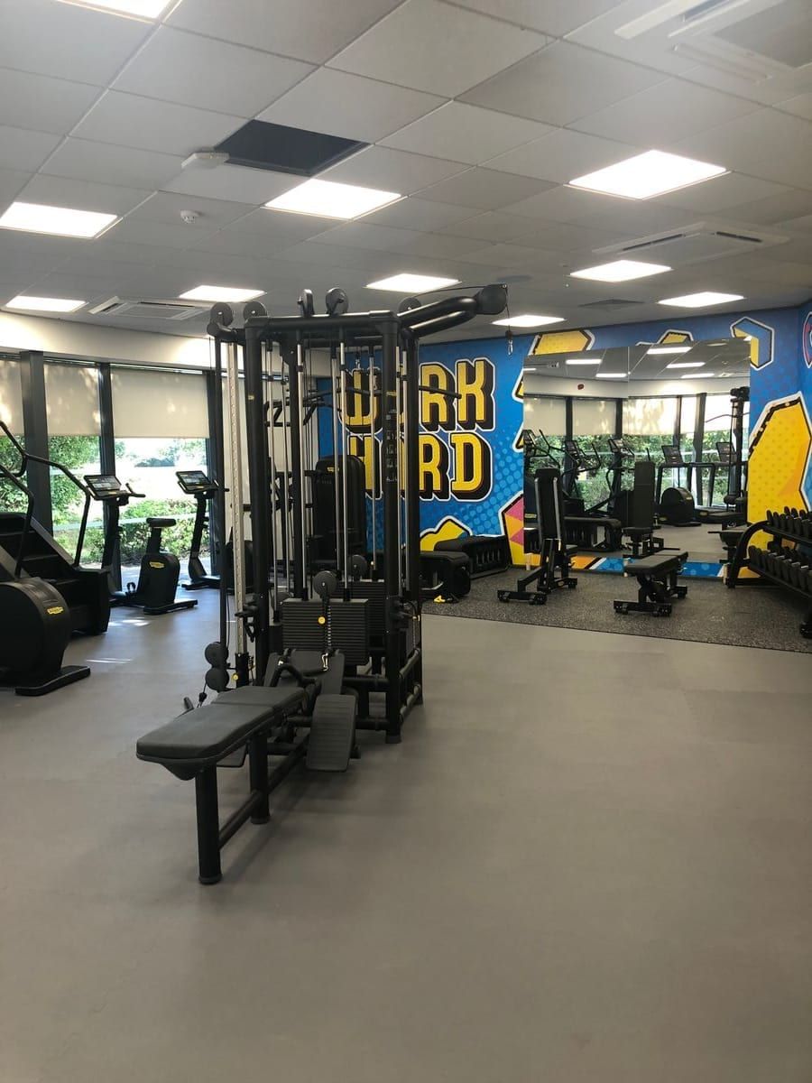 Gym flooring project 13