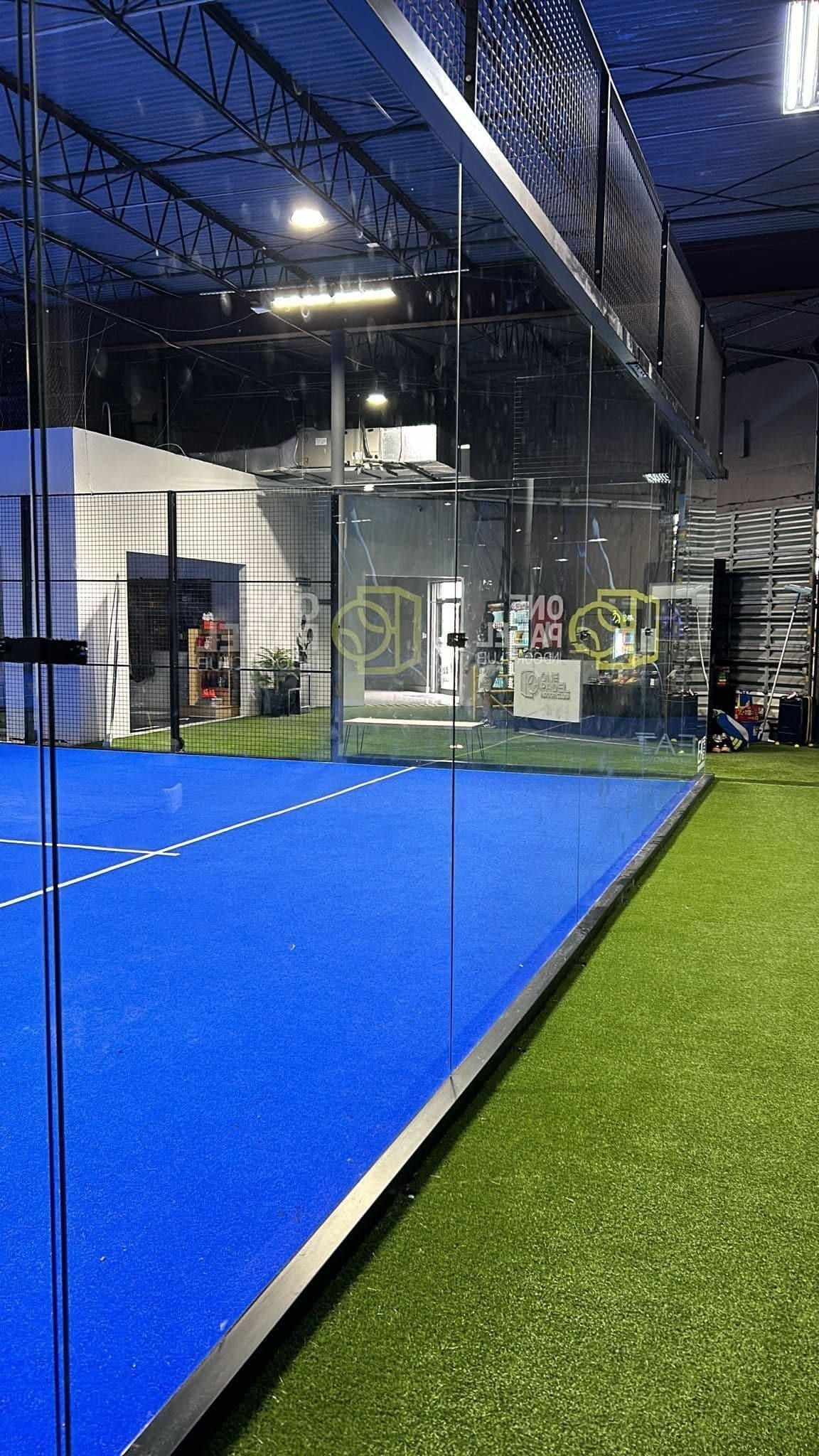 Professional padel court